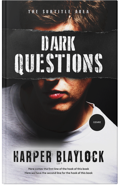 Front view of Premade Mystery & Thriller & Suspense Book Cover - Wafer