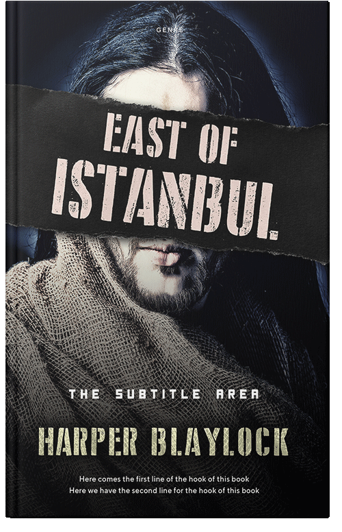 Front view of Premade Mystery & Thriller & Suspense Book Cover - Sisal