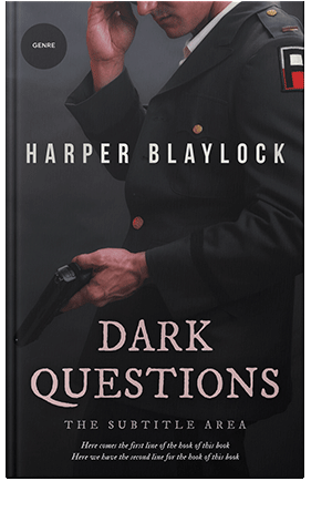 Pre Made Book Cover Woodsmoke