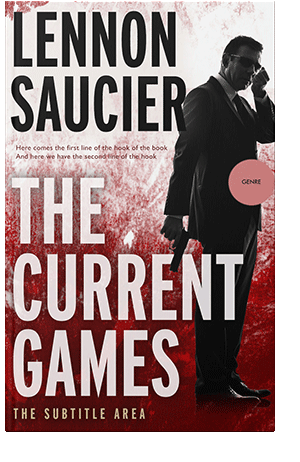 Pre Made Book Cover Cod Gray