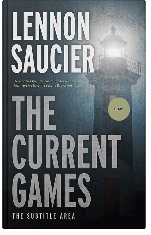 Front view of Premade Mystery & Thriller & Suspense Book Cover - Silver Sand