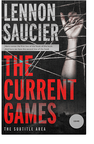 Pre Made Book Cover Mine Shaft