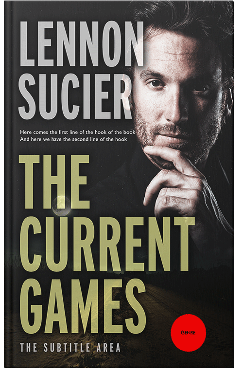 Front view of Premade Mystery & Thriller & Suspense Book Cover - Cod Gray