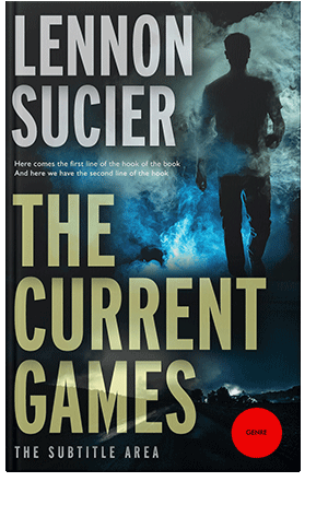 Pre Made Book Cover Gable Green