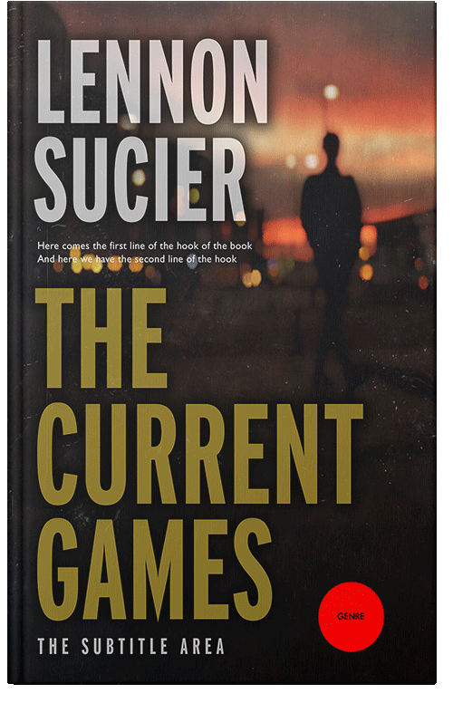 Front view of Premade Mystery & Thriller & Suspense Book Cover - Zeus