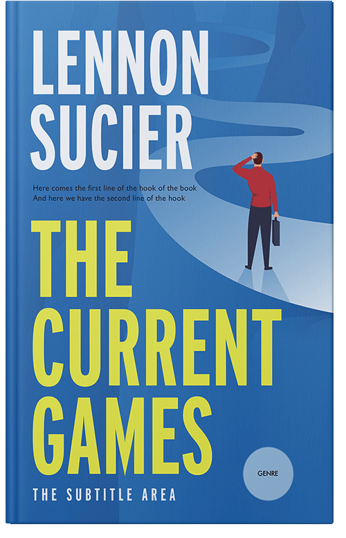 Front view of Premade Business Book Cover - Mariner