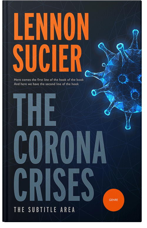 Front view of Premade Health & Mind & Body Book Cover - Black Pearl