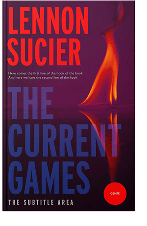 Pre Made Book Cover Loulou