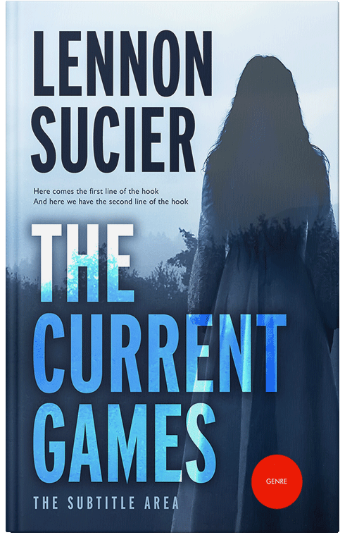 Front view of Premade Horror Book Cover - Cloud Burst