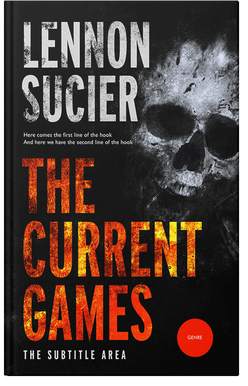 Front view of Premade Mystery & Thriller & Suspense Book Cover - Cod Gray