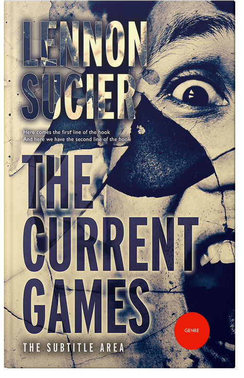 Front view of Premade Horror Book Cover - Sapling