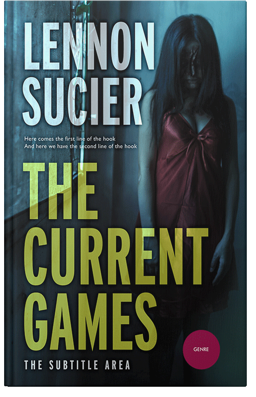 Front view of Premade Mystery & Thriller & Suspense Book Cover - Green Smoke