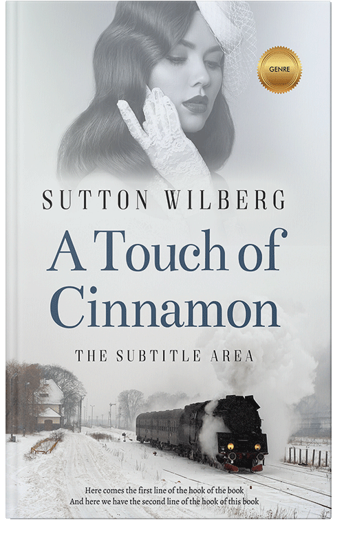 Front view of Premade Romance Book Cover - Iron