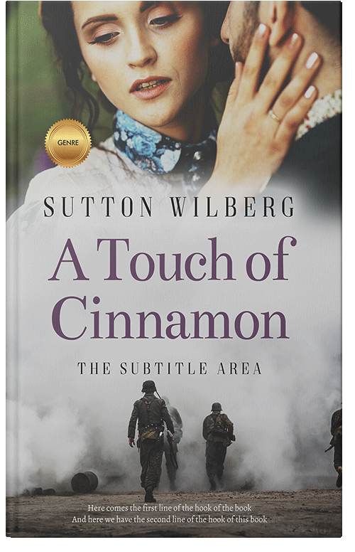 Front view of Premade Romance Book Cover - Cloud