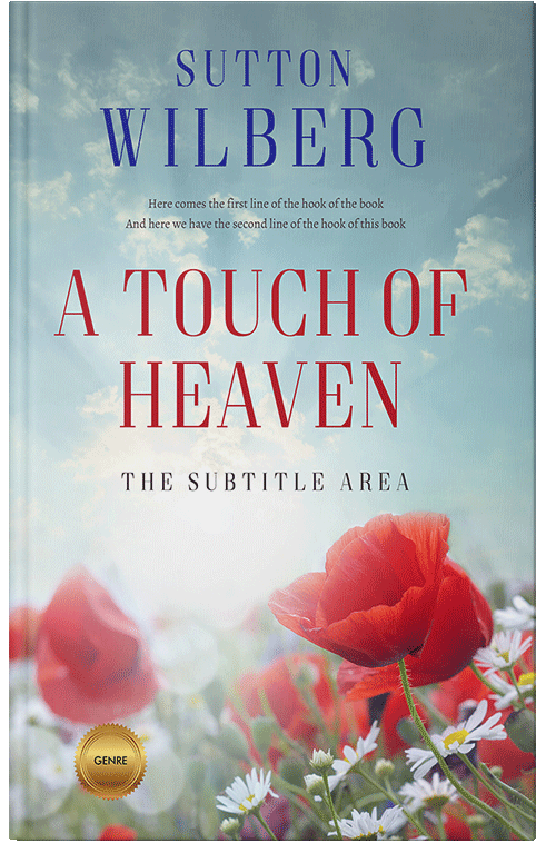 Front view of Premade Nature Book Cover - Tiara