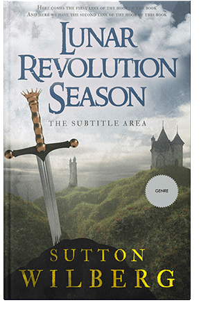 Pre Made Book Cover Iron