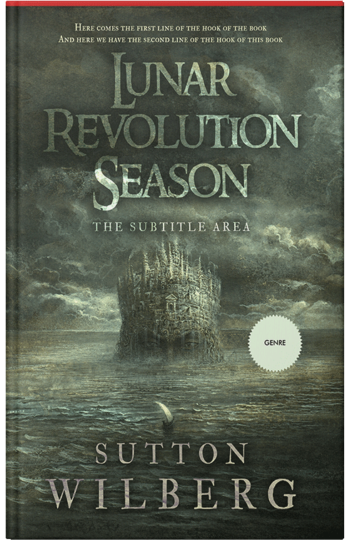 Front view of Premade Fantasy Book Cover - Cabbage Pont