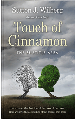 Premade Book Cover Oslo Gray