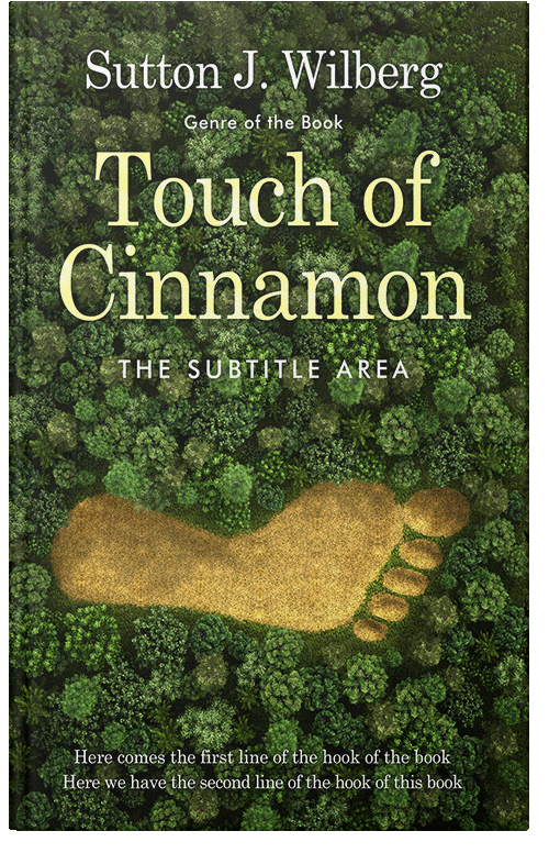 Front view of Premade Environment & Ecology Book Cover - Seaweed