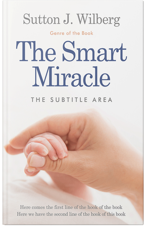 Front view of Premade Family & Parenting Book Cover - Dawn Pink