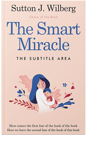 Pre Made Book Cover Champagne