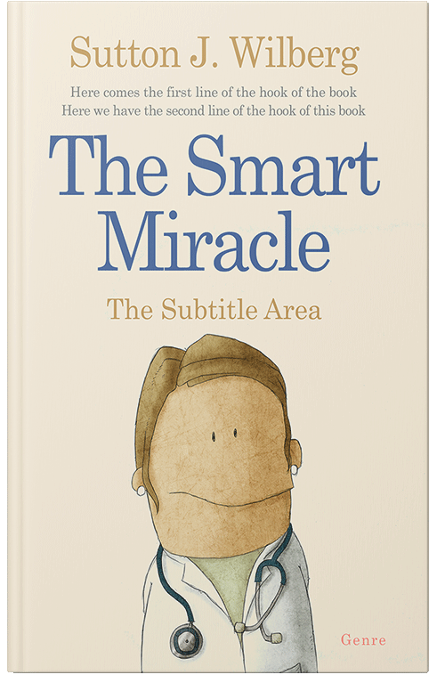 Front view of Premade Medical Book Cover - Rum Swizzle