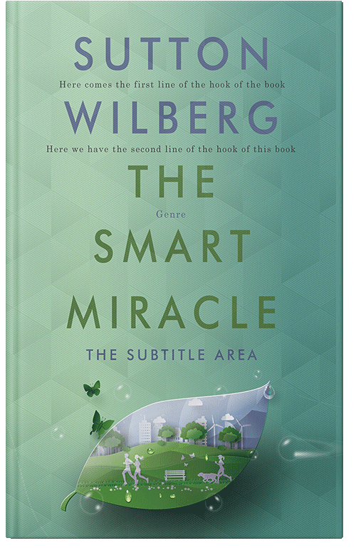 Front view of Premade Science & Nature Book Cover - Acapulco