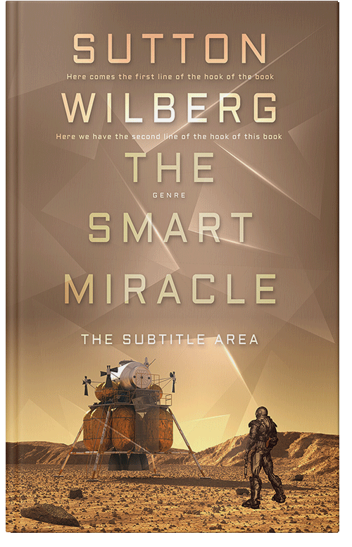 Front view of Premade Science Fiction Book Cover - Barley Corn