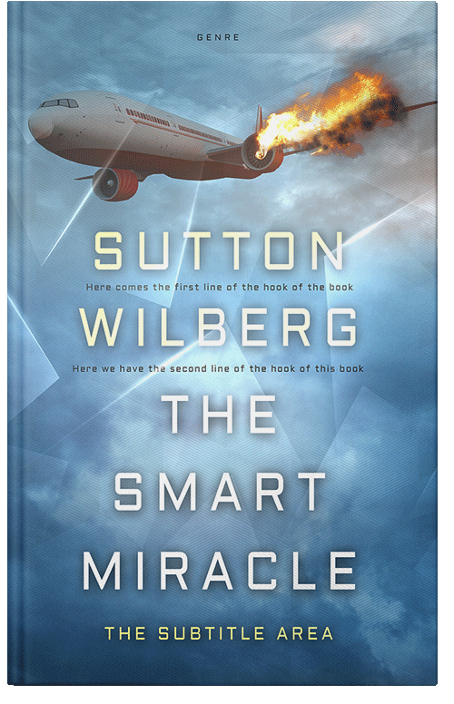 Front view of Premade Mystery & Thriller & Suspense Book Cover - Glacier