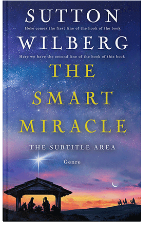 Pre Made Book Cover Chambray