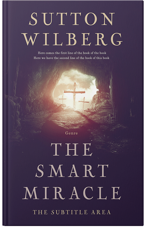 Front view of Premade Religion & Spirituality Book Cover - Revolver