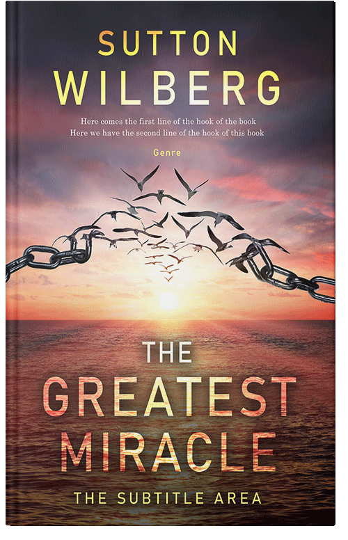 Front view of Premade Religion & Spirituality Book Cover - Ferra