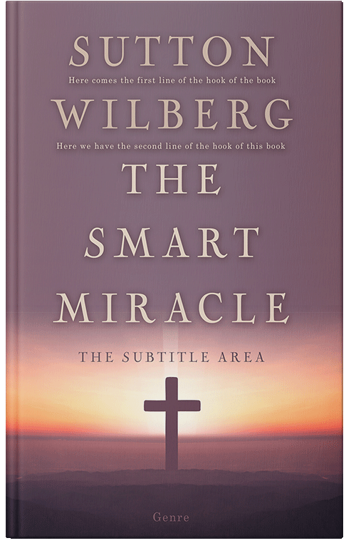 Front view of Premade Religion & Spirituality Book Cover - Falcon