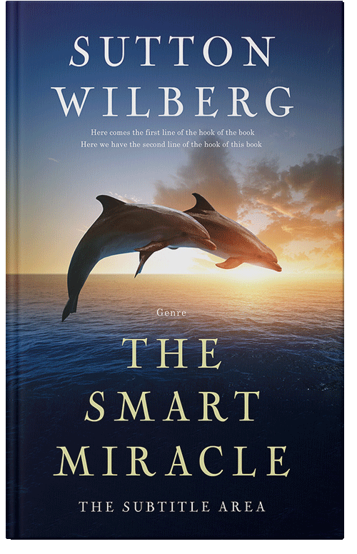 Front view of Premade Nature Book Cover - Akaroa