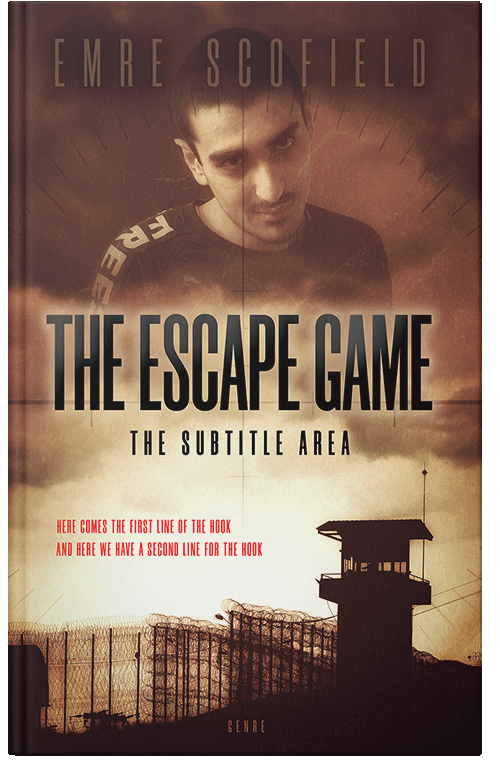 Front view of Premade Mystery & Thriller & Suspense Book Cover - Cork