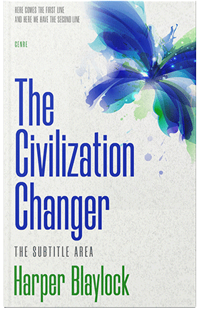 Pre Made Book Cover Snow Drift