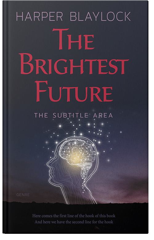 Front view of Premade Self-Improvement & Self-Help Book Cover - Steel Gray