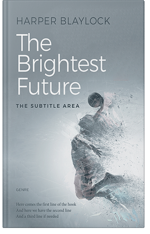 Premade Book Cover Hit Gray