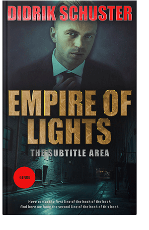 Pre Made Book Cover Burning Sand