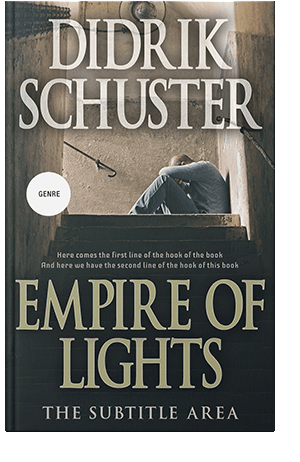 Pre Made Book Cover Bison Hide