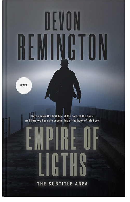 Front view of Premade Mystery & Thriller & Suspense Book Cover - Charade