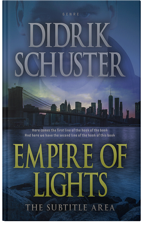 Front view of Premade Mystery & Thriller & Suspense Book Cover - Cloud Burst