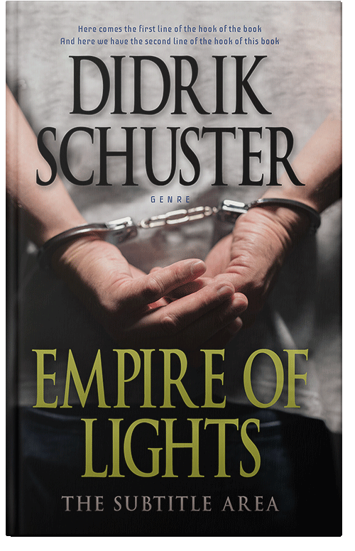 Front view of Premade Mystery & Thriller & Suspense Book Cover - Cod Gray