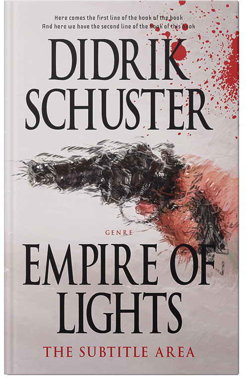 Front view of Premade Mystery & Thriller & Suspense Book Cover - Swiss Coffee