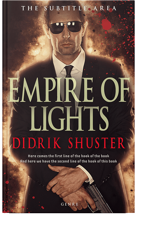 Front view of Antique Brass #8662 - Premade Mystery & Thriller & Suspense Book Cover