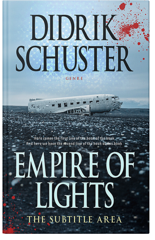 Front view of Premade Mystery & Thriller & Suspense Book Cover - Ziggurat