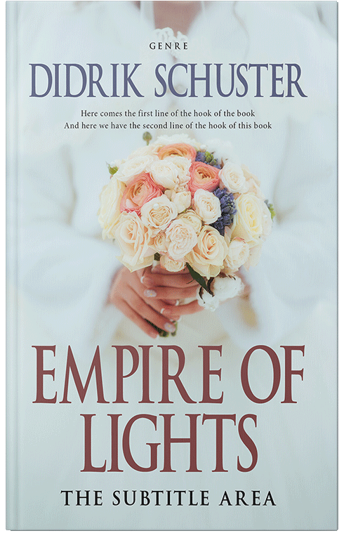 Front view of Premade Romance Book Cover - Nebula