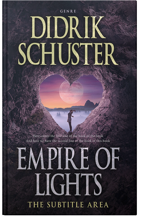 Front view of Premade Romance Book Cover - Cold Turkey