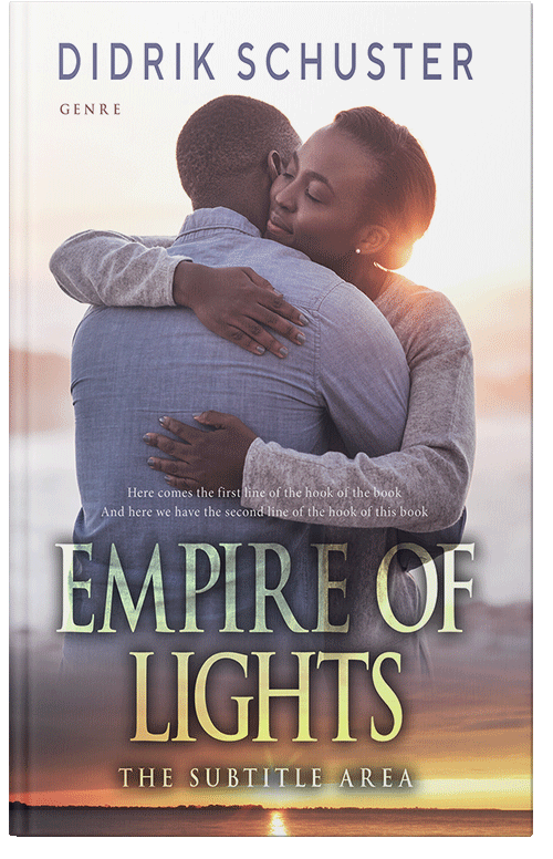 Front view of Premade Romance Book Cover - Falcon