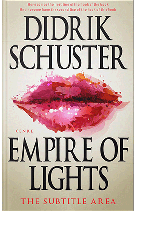 Pre Made Book Cover Pearl Bush